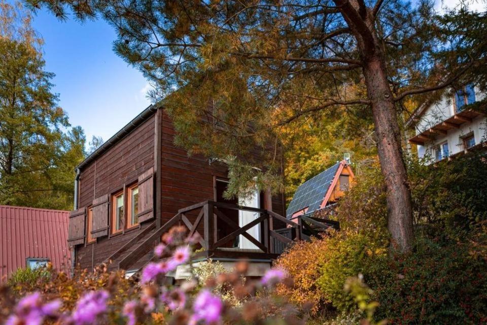 Domek Nad Zalewem Radkowskim Esterno foto