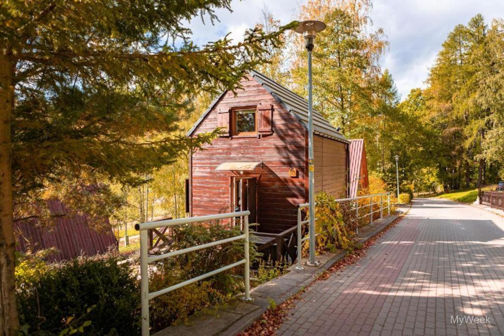 Domek Nad Zalewem Radkowskim Esterno foto